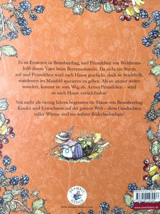 Backcover von Brombeerhag im Herbst 